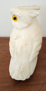 Hibou albâtre blanc