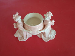 Porcelaine fine rose Asiatique