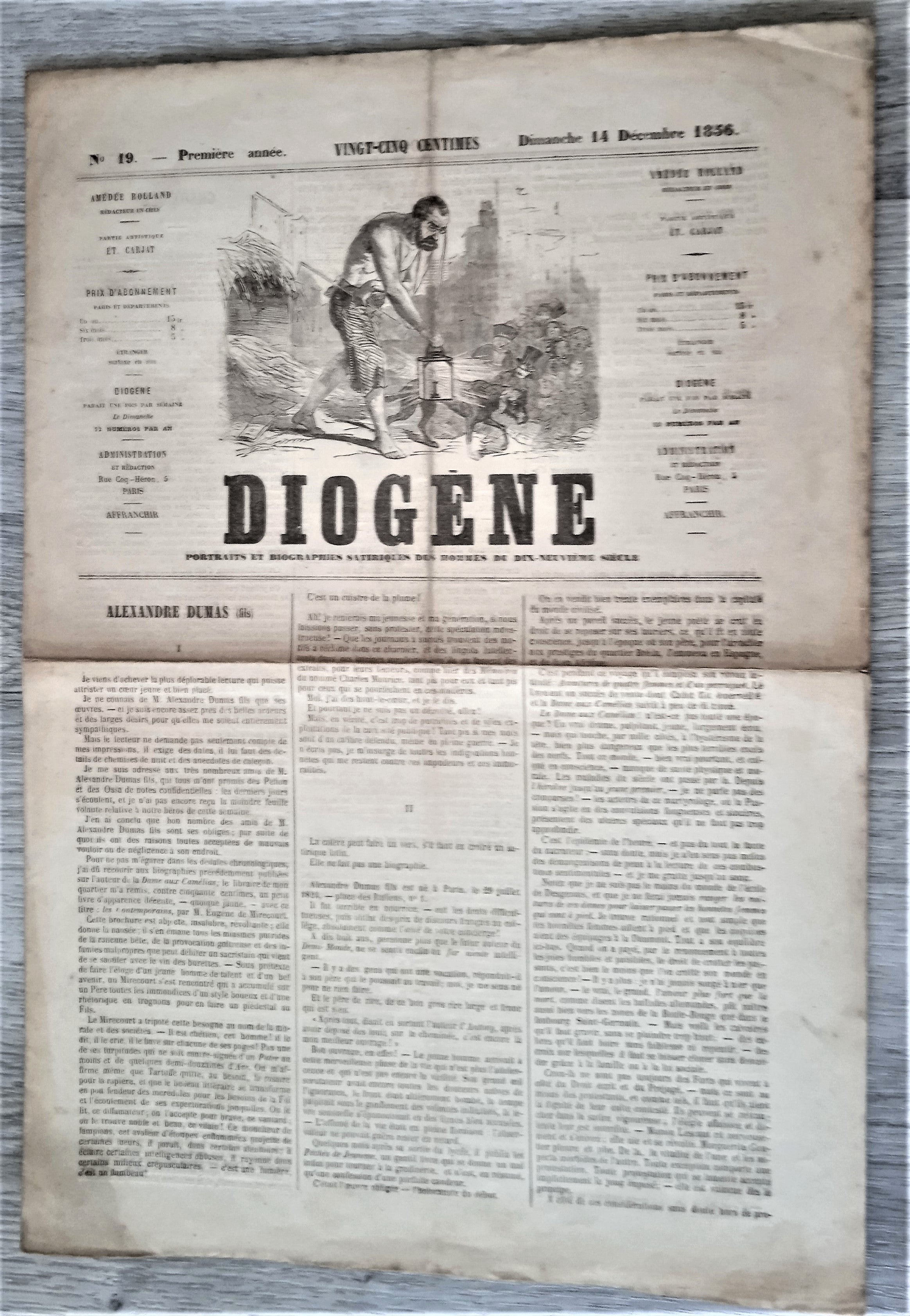 journal Diogène occasion Rare