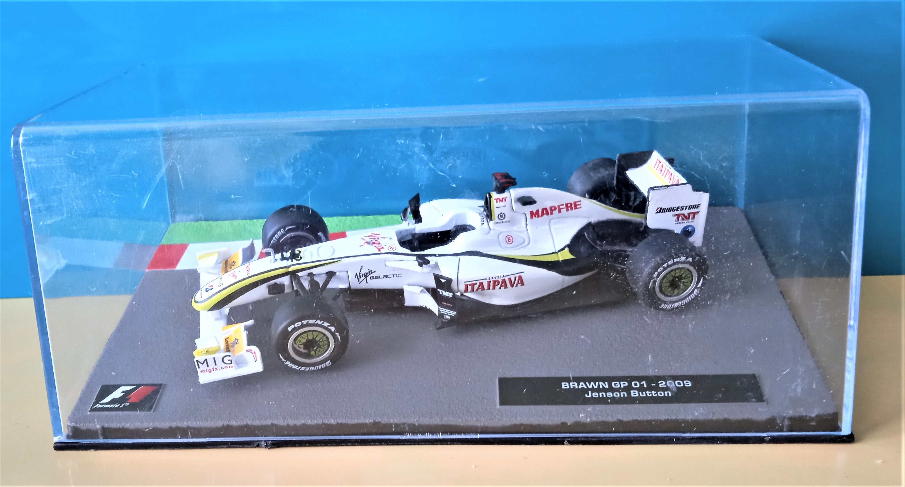 Petite voiture Formule 1 Brawn GP 01  2009   1/43  occasion