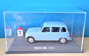 Voiture miniature Renault 4 L Bleue  1/43  Edition limitée occasion