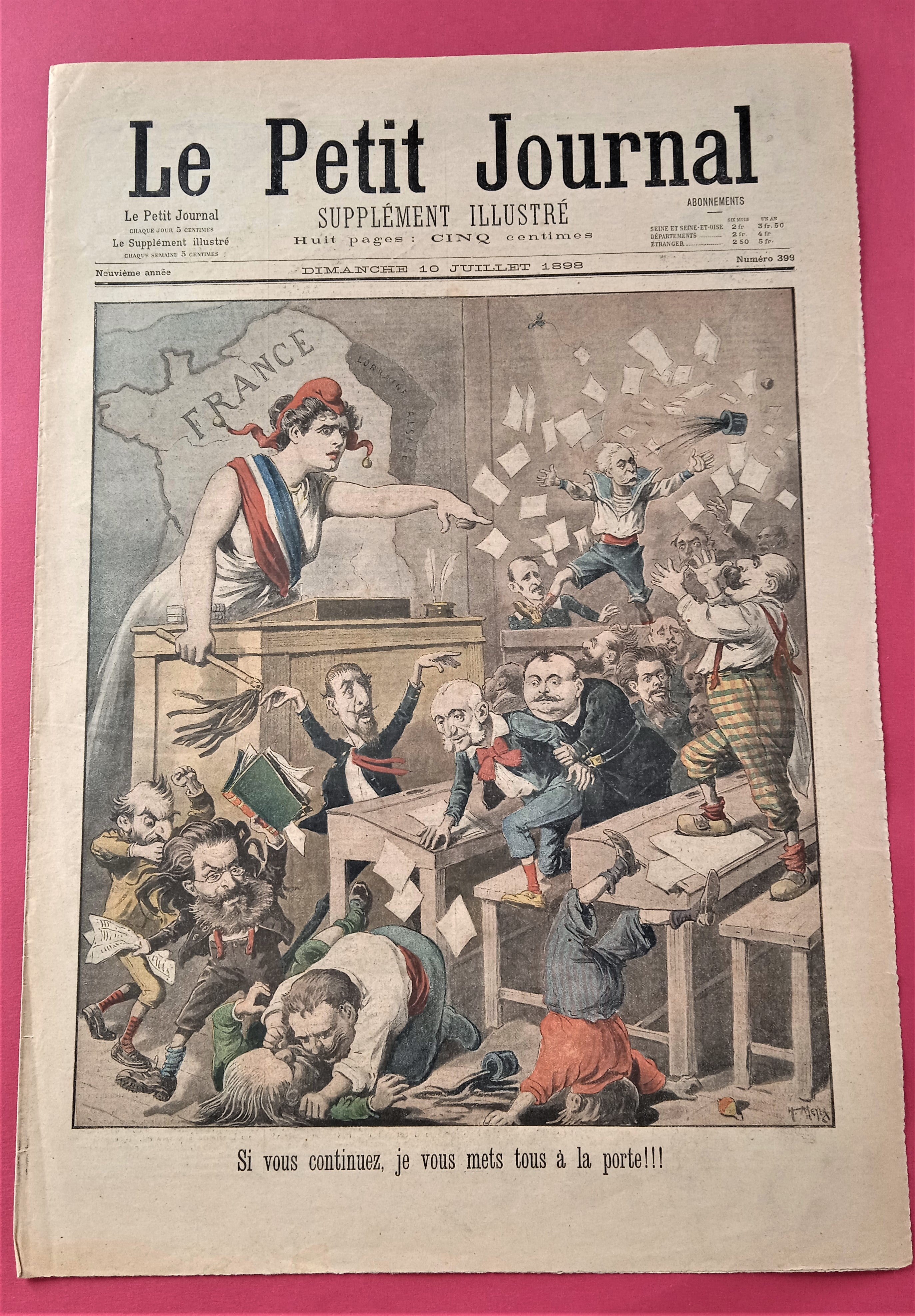 Le petit Journal Supplément illustré N 399