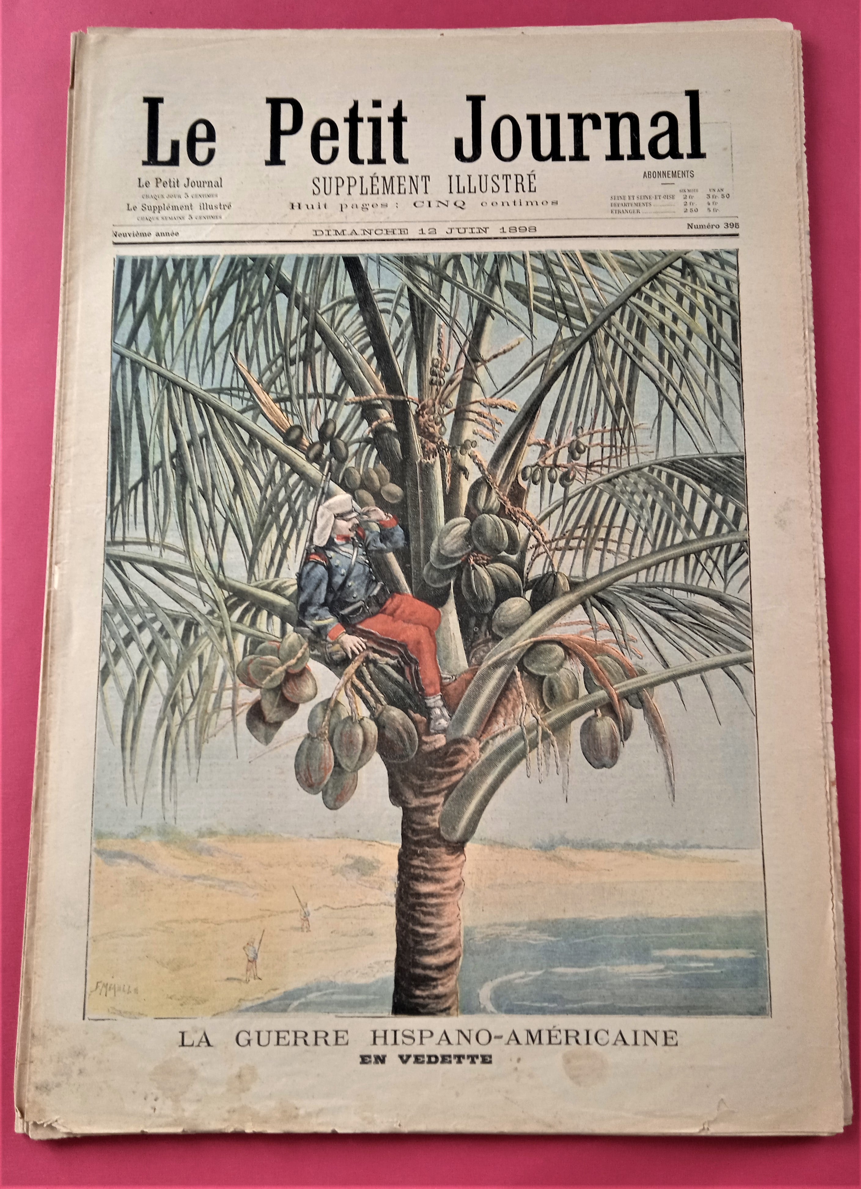 Le petit Journal Supplément illustré du 12 Juin 1898