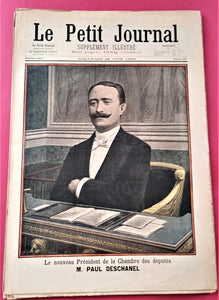 Le petit Journal Supplément illustré du 28 Juin  1898 Paul Deschanel