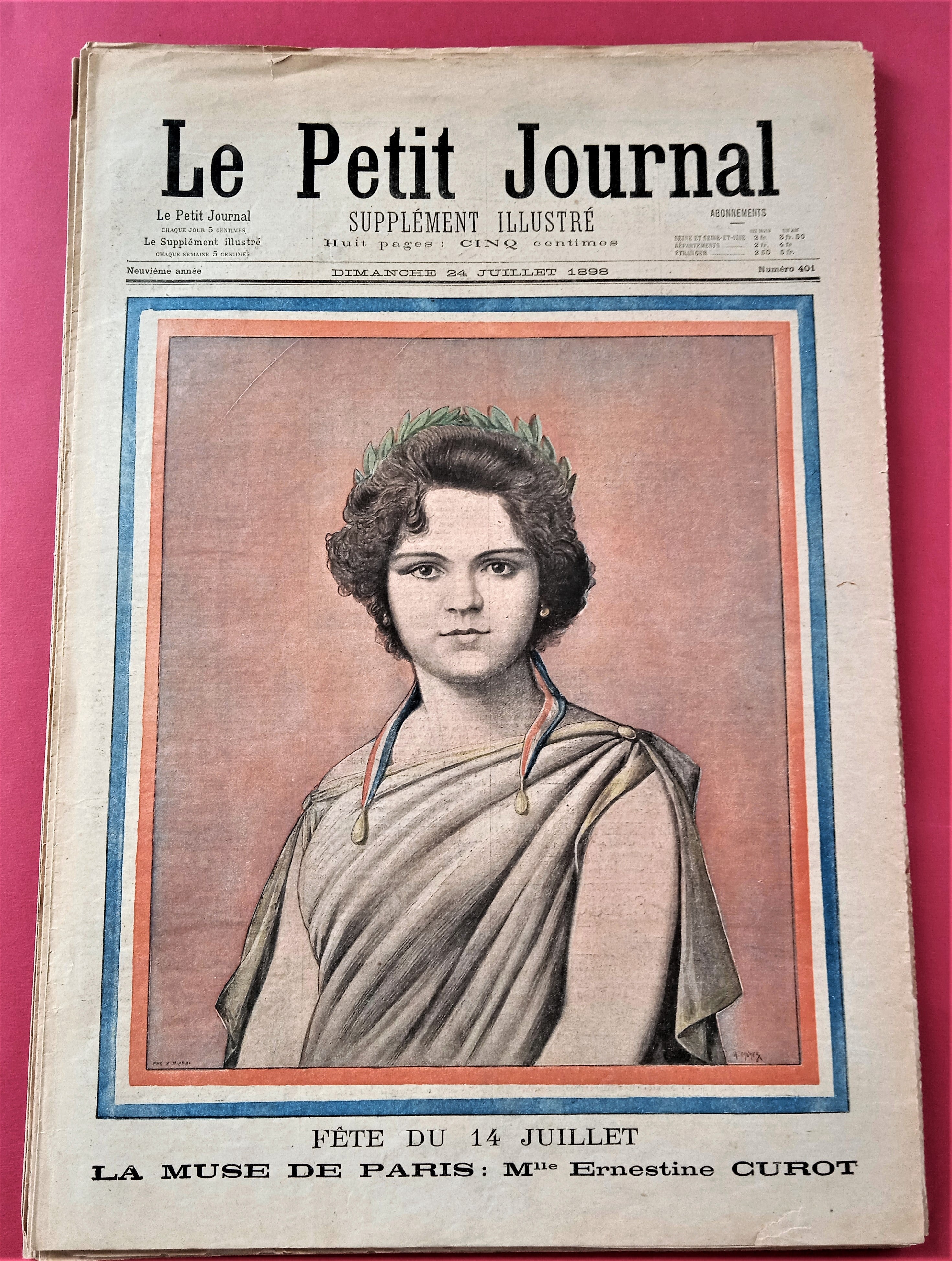 Le petit Journal Supplément illustré du 24 Juillet  1898