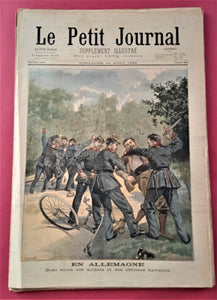 Le petit Journal Supplément illustré du 14 Août 1898