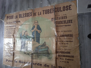 T1 A 28 affiche Pour les Blessés de la tuberculose occasion