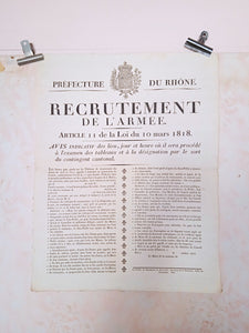 T2 A 77 Recrutement de l' armée occasion