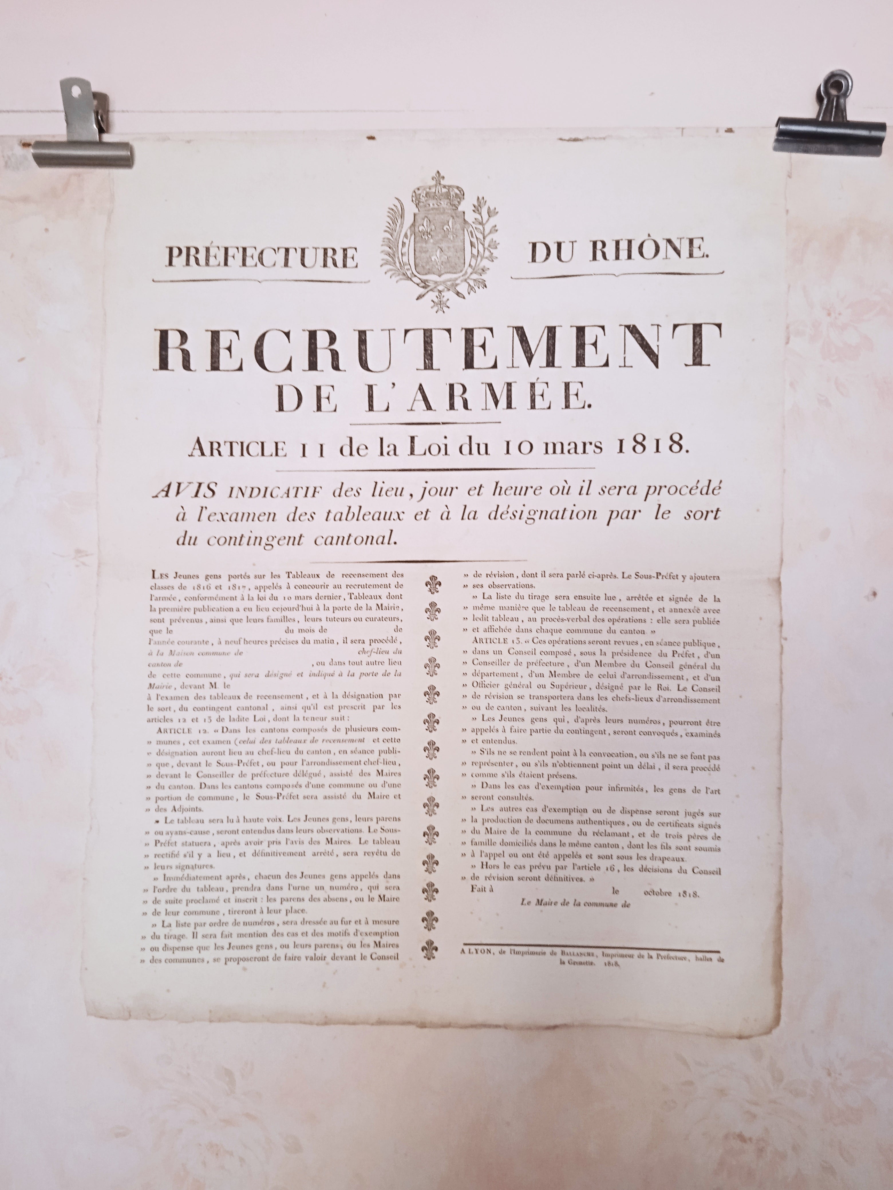 T2 A 83   Recrutement de l' armée occasion