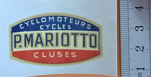 Authentique chromo transfert motos vélos occasion