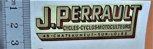 Authentique chromo transfert motos vélos occasion