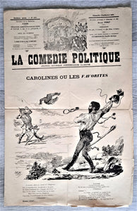 Journal satyrique et de caricatures La comédie politique occasion N° 350