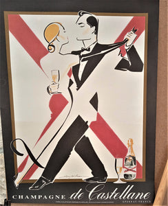 Affiche N°n10 Champagne de Castellane D' apres collection des Champagnes de Castellane  occasion