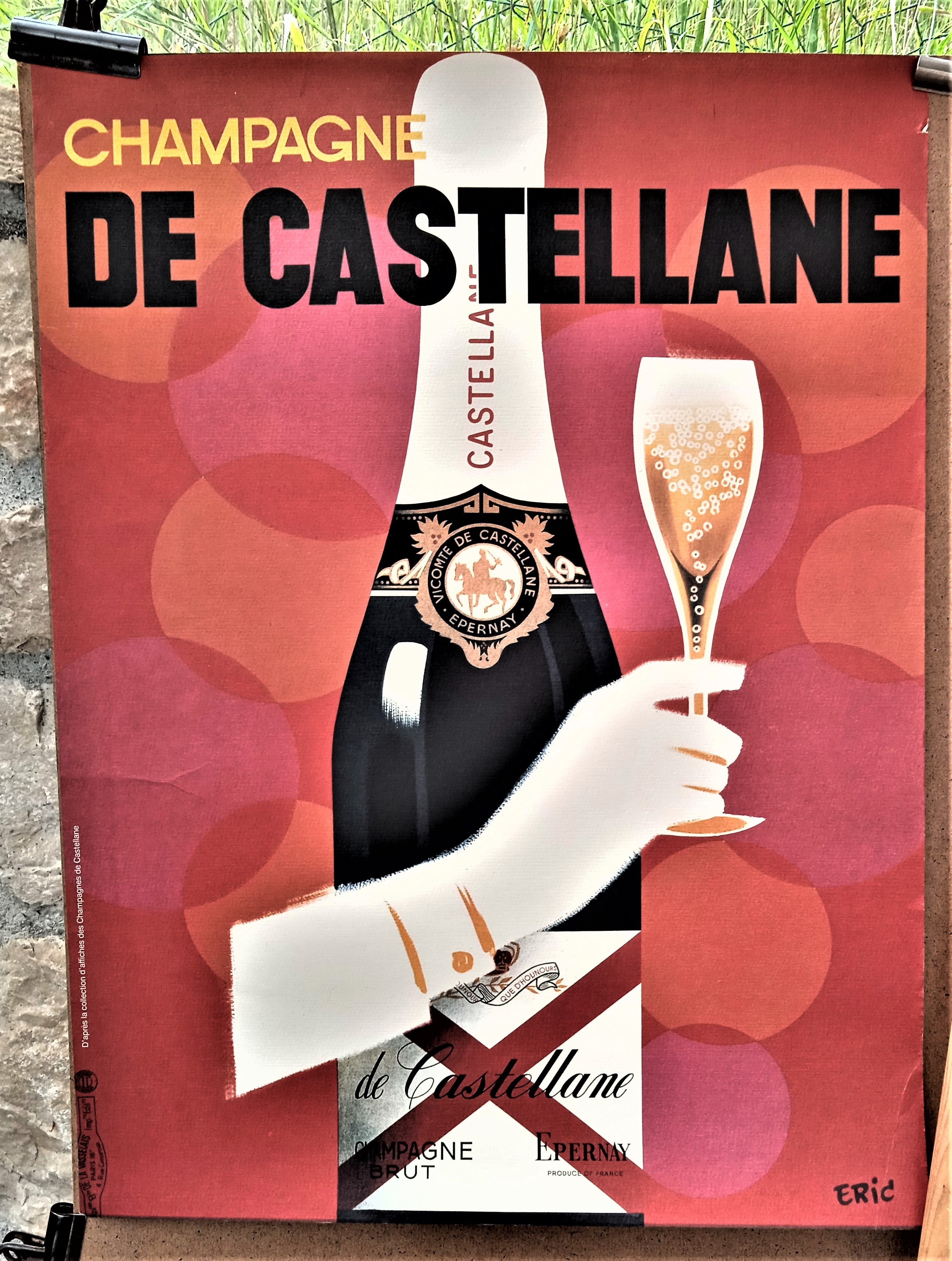 Affiche N° n13    Champagne de Castellane