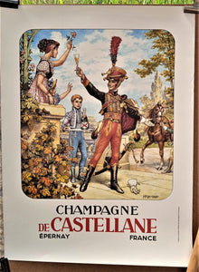 Affiche N° n18     Champagne de Castellane