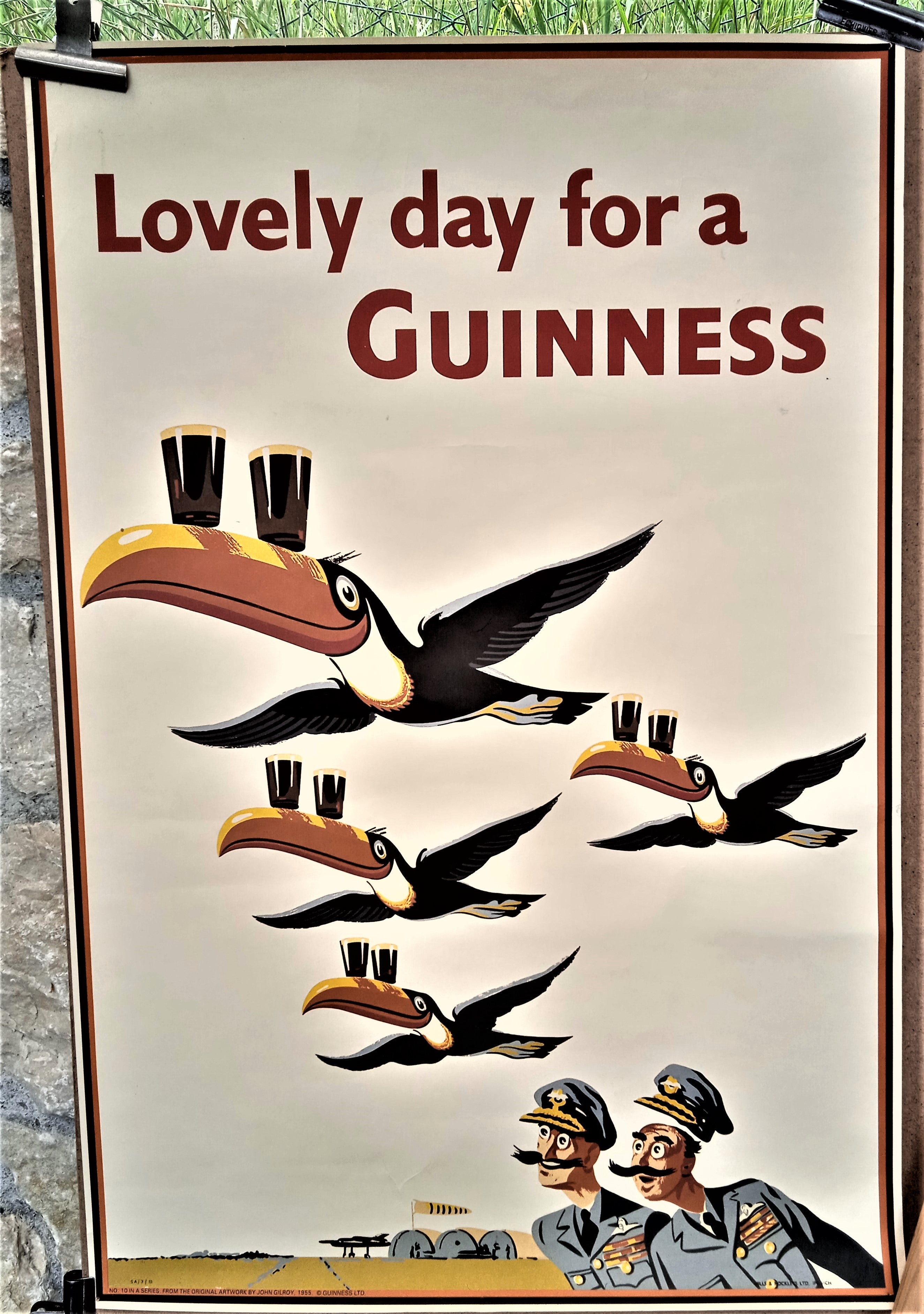 Affiche pub N° n31  Lovely day for a Guiness  occasion