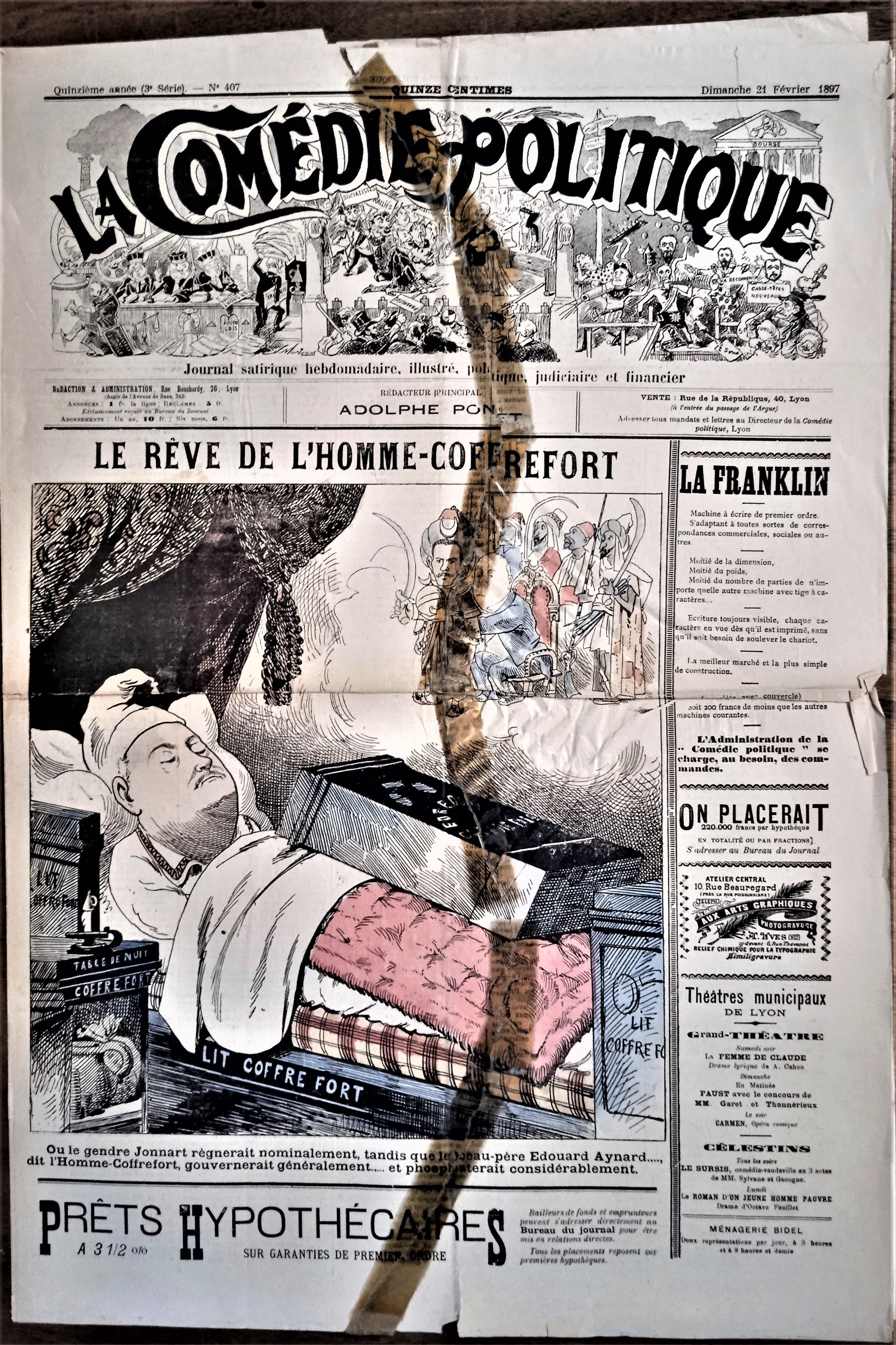 N°407    Du 21 Février 1897