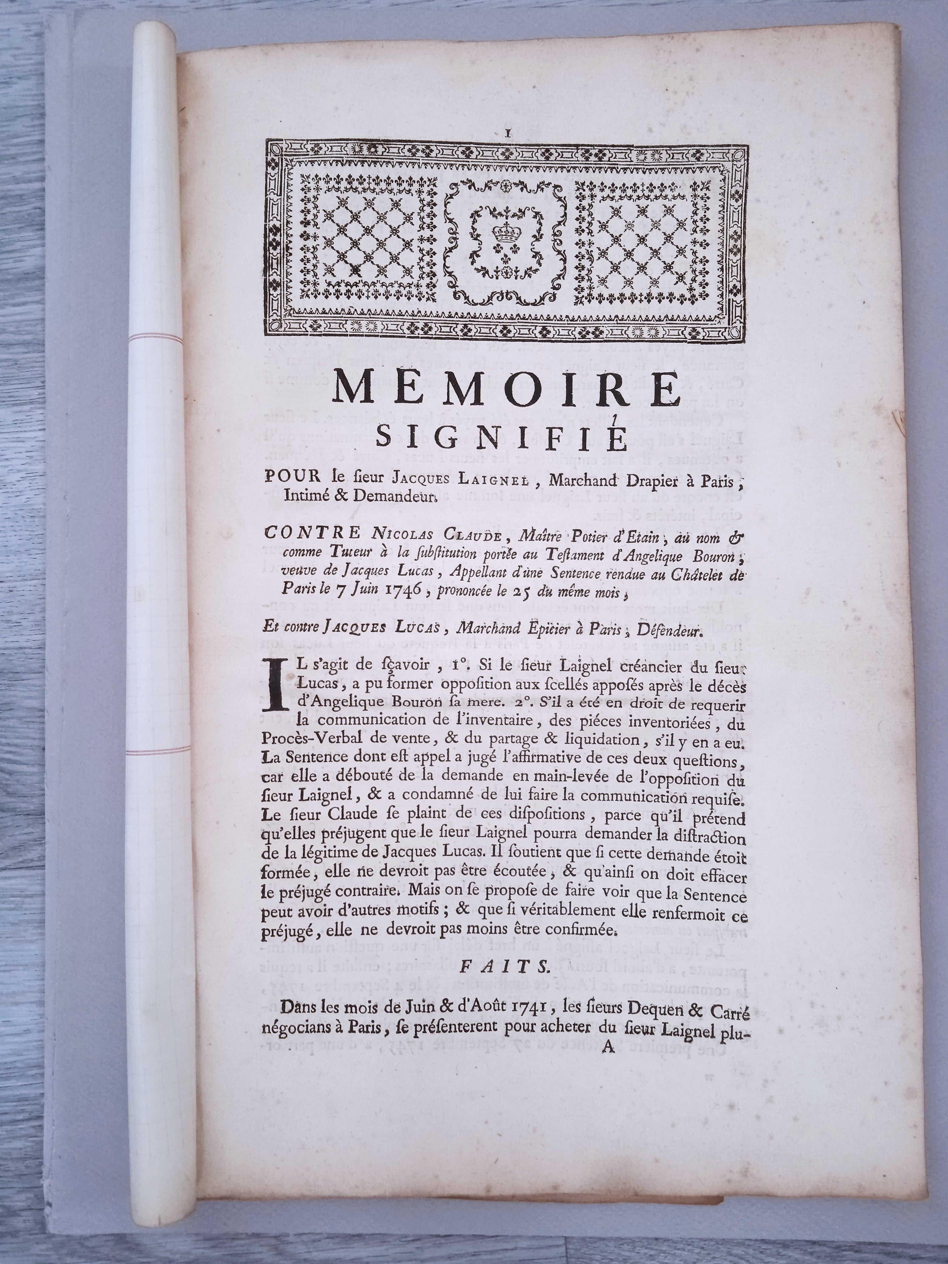 Fascicule Grosse de procès ancien occasion  N° 14