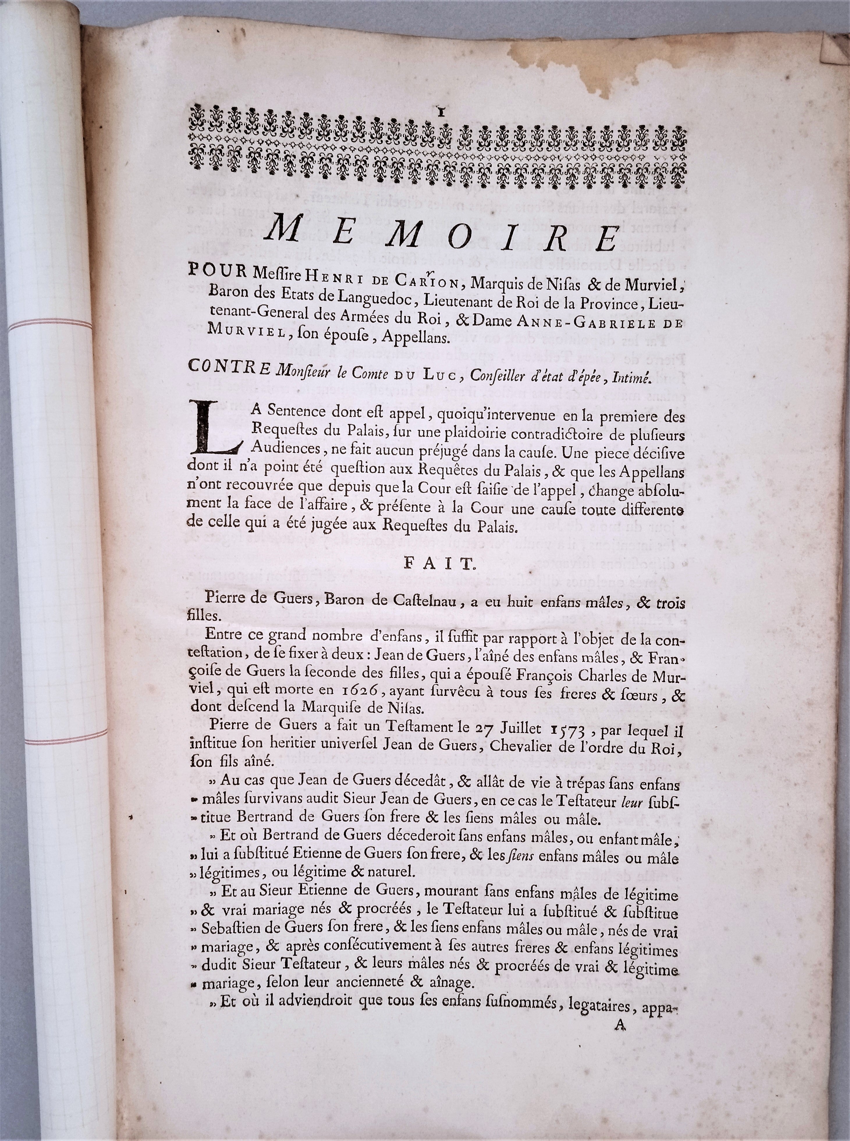 fascicule Grosse de procès ancien occasion  N° 3