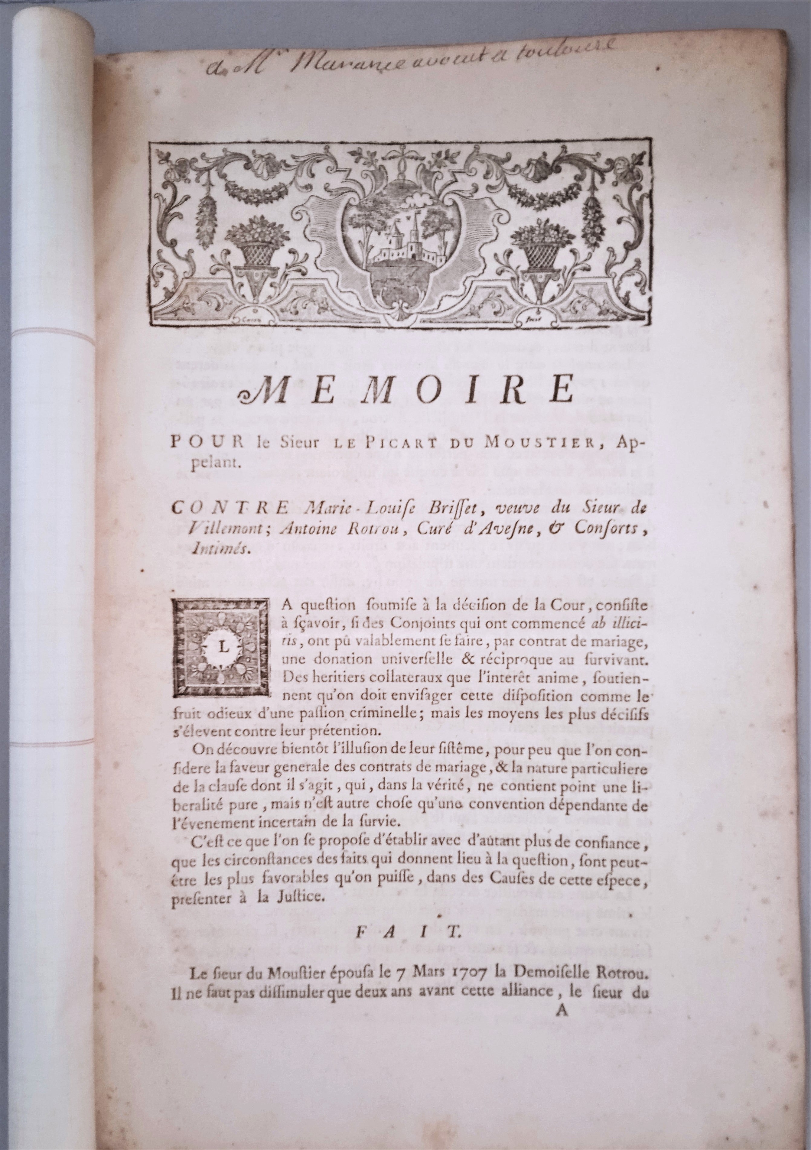 Fascicule Grosse de procès ancien occasion  N° 1