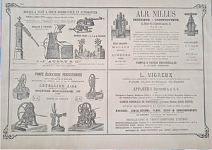 Planche N° 193 et 194   Dessins & Gravures Brevets Plans Marques