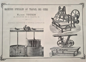 Planche N° 231 et 232 Dessins & Gravures Brevets Plans Marques