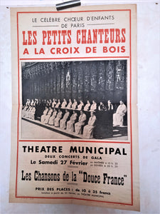 T2 A 140  Les petits chanteurs à la croix de bois  25/04/1943  occasion