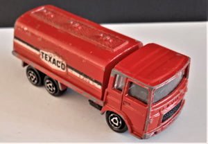 CAMION MAJORETTE TEXACO SAVIEM ROUGE ECH 1/100 MADE IN FRANCE D'occasion