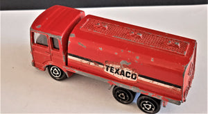 CAMION MAJORETTE TEXACO SAVIEM ROUGE ECH 1/100 MADE IN FRANCE D'occasion